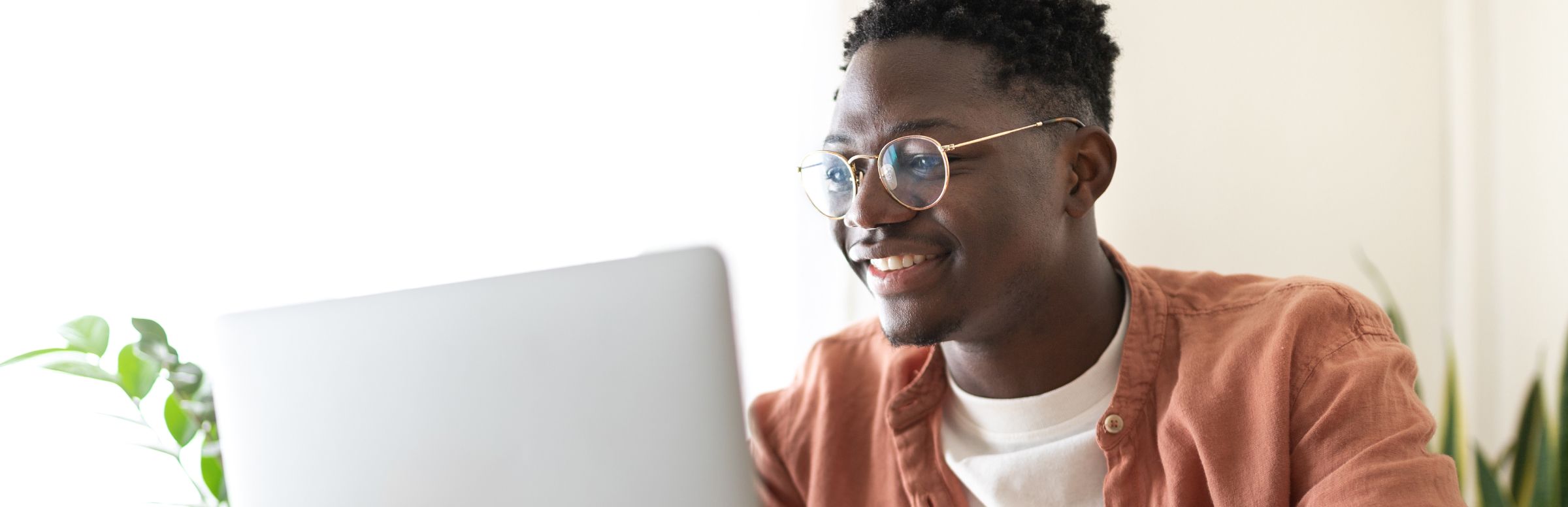 man on laptop