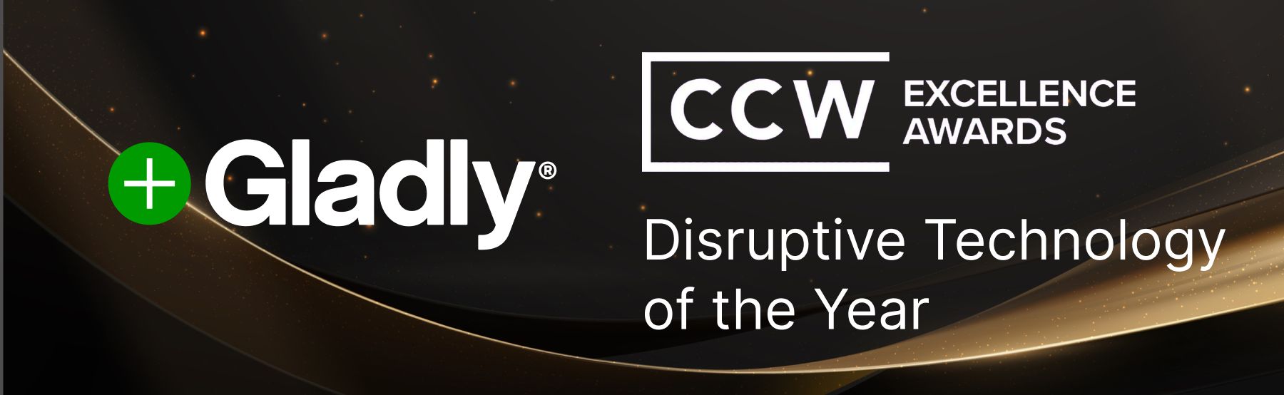 gladly wins disruptive tech of the year at ccw
