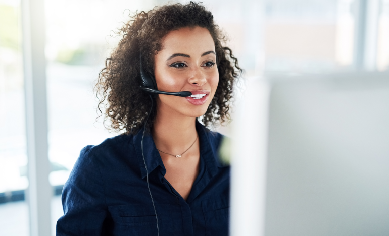 Female Customer Service Agent