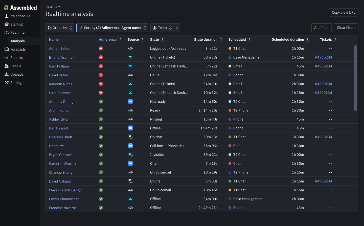 light content surface – realtime