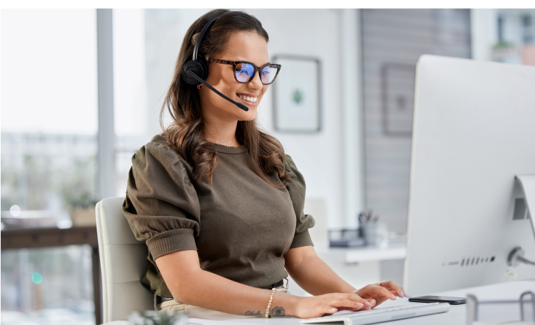 Female Customer Service Agent