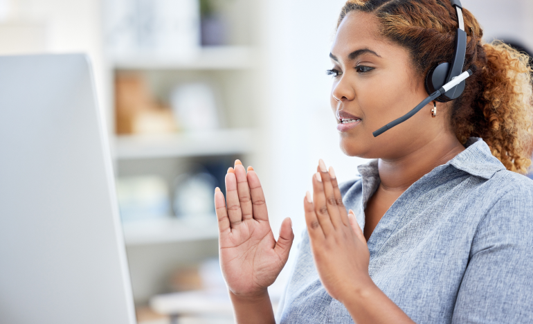 Female Customer Service Agent