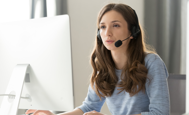 Female Customer Service Agent