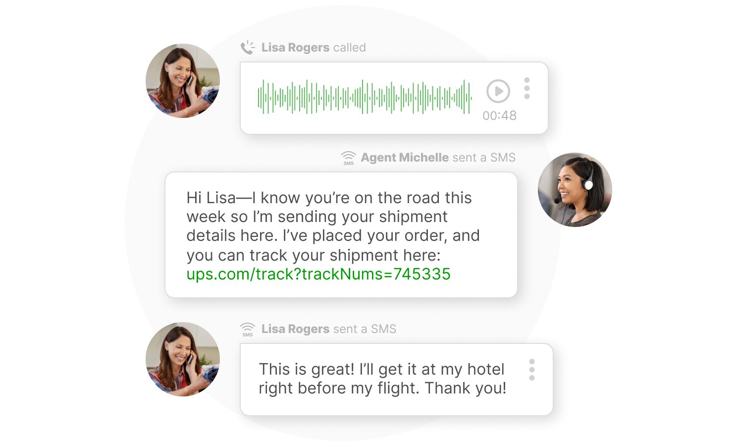 Image depicting AI technology achieving up to 70% resolution rates, showcasing advanced digital enhancement capabilities.