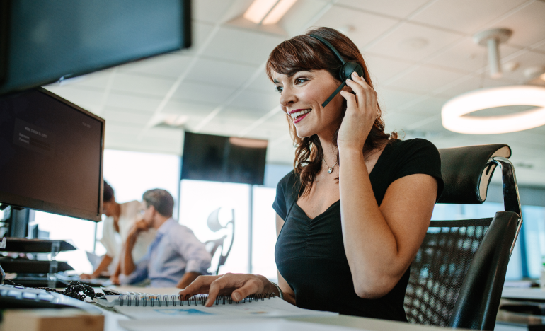 Female Customer service Agent