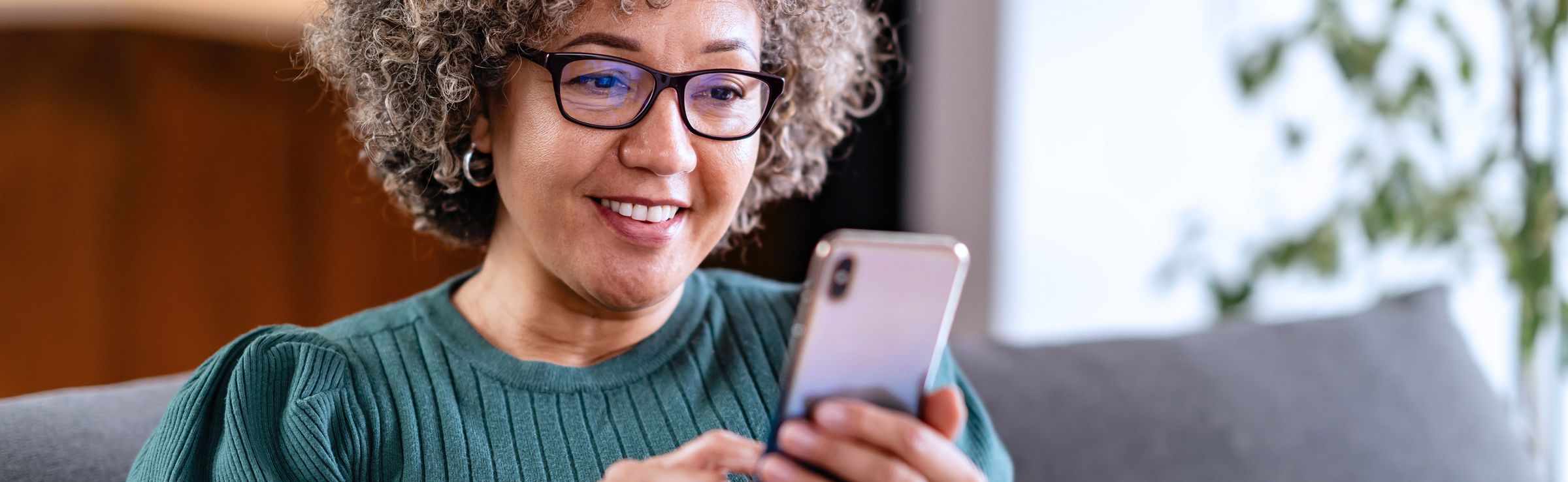 woman on phone