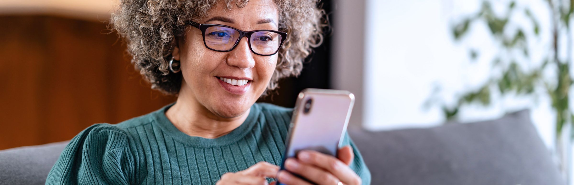 woman on phone