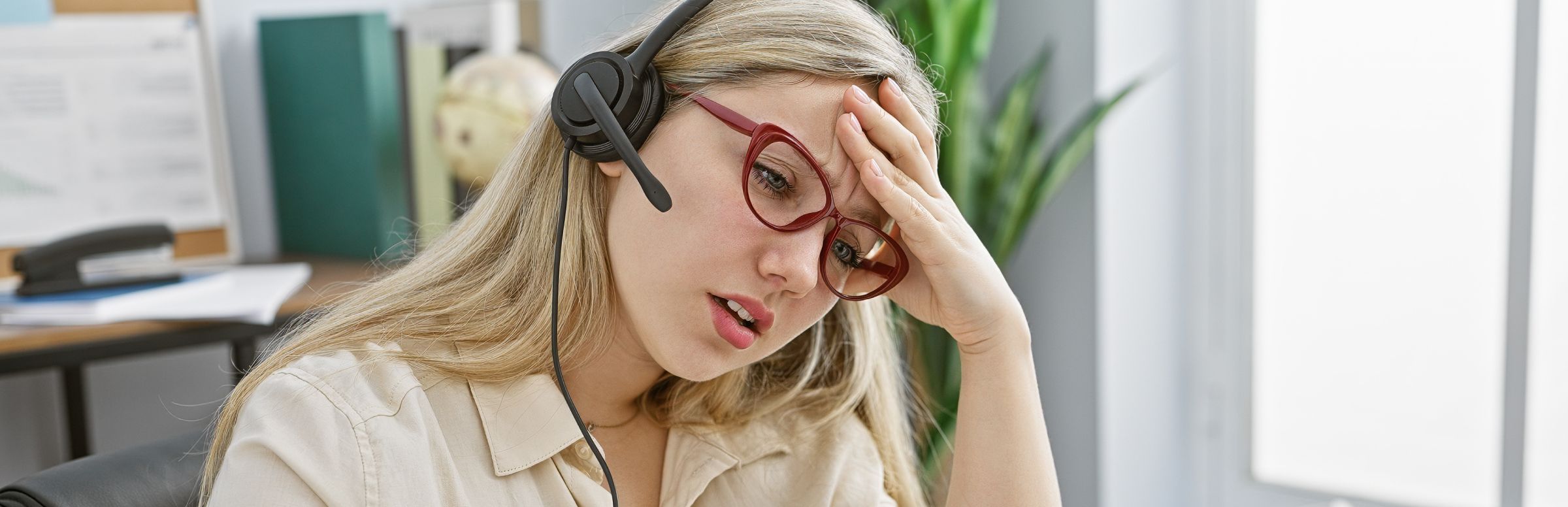 woman on phone