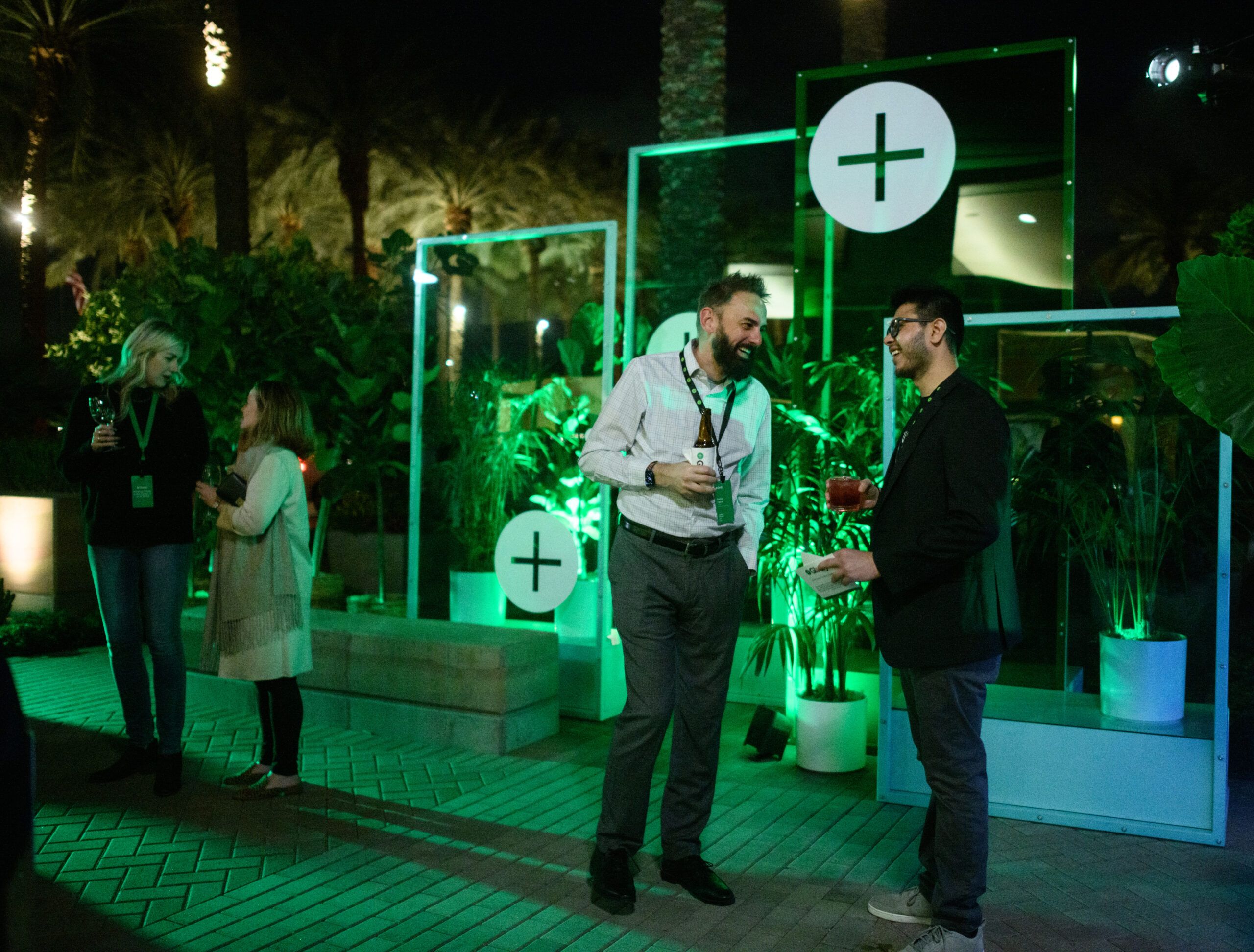 Talking attendees at Gladly Connect Live 2024