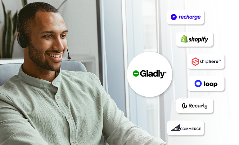 770×468-featured-Smiling man with a phone headset. On the right are floating brand logos.