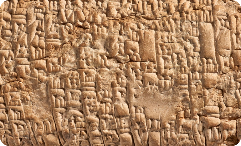 Stone tablet from ancient Mesopotamia, one of the oldest customer complaints