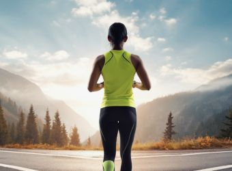 Woman running away from bad Voice AI promises