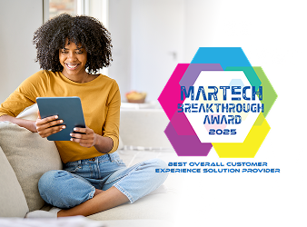 woman on her tablet