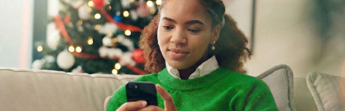 woman on phone