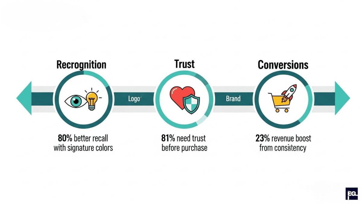 How brand design improves brand recognition trust and business growth