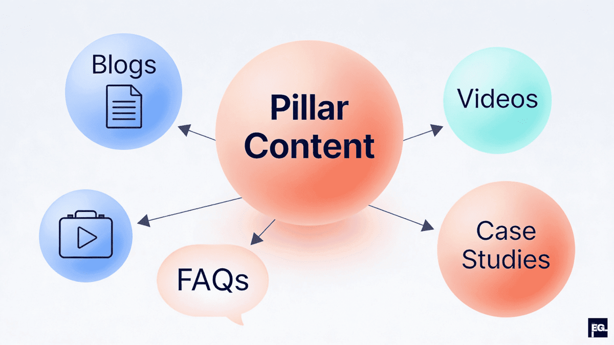 content ecosystem strategy using pillar pages and topic clusters