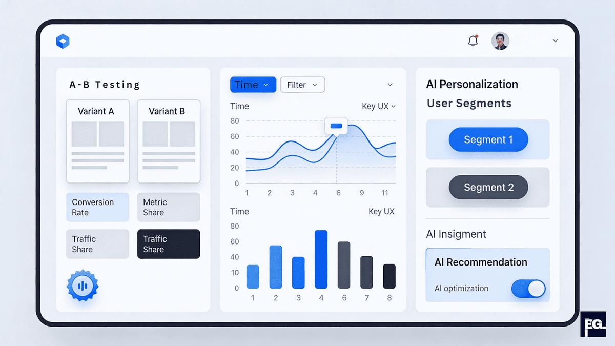 ai-powered testing and optimization improving user experience in web design