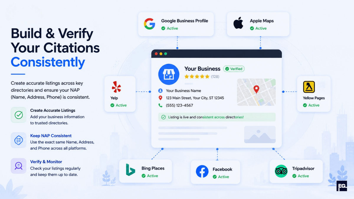 Building high quality local search citations on trusted directories
