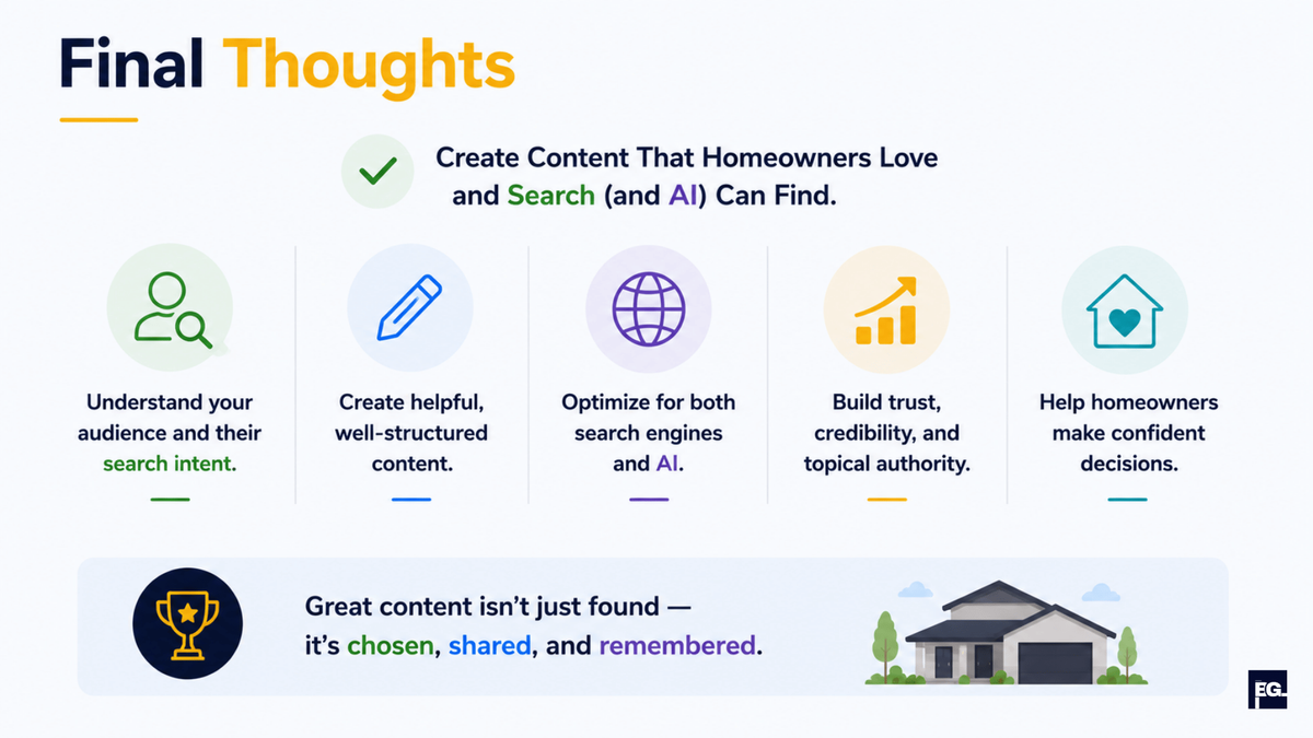 SEO-friendly content helping home industry businesses grow trust visibility and leads