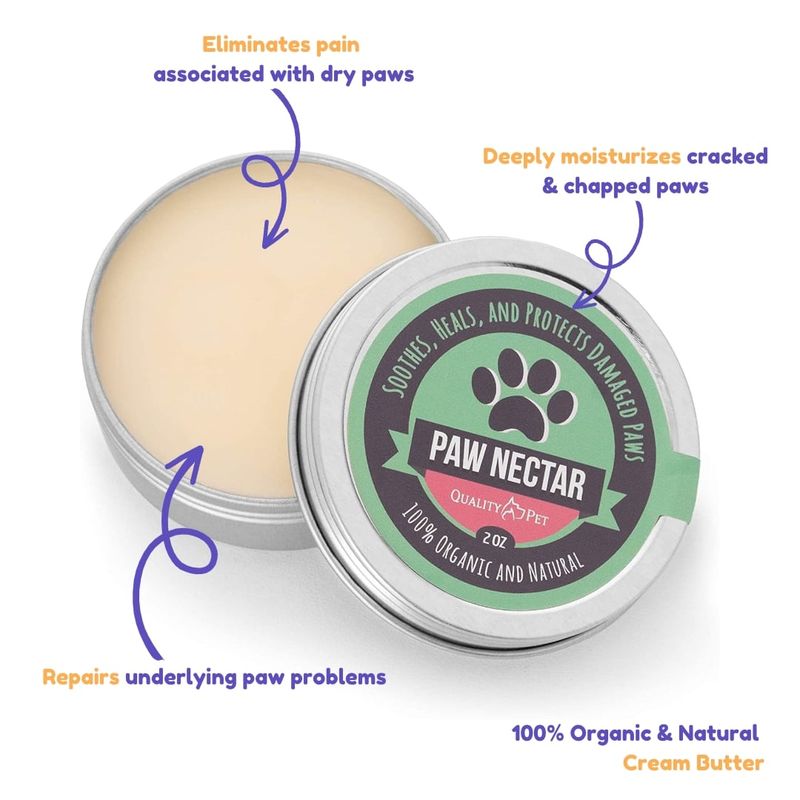 Paw Nectar Organic Paw Wax - Organic Solution for Your Pup's Paws