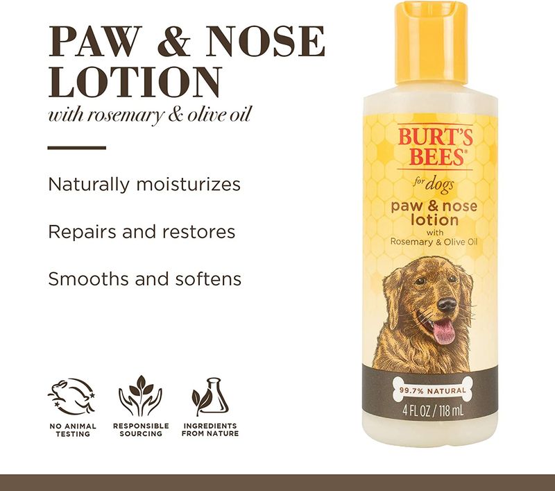Burt's Bee Paw & Nose Lotion for Dogs