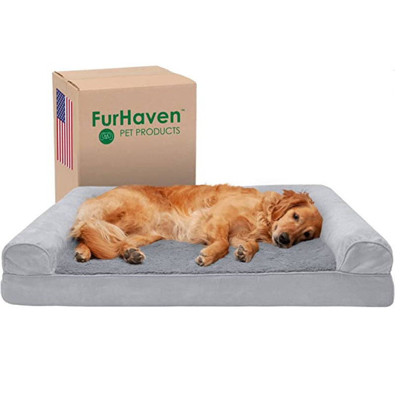 Furhaven Cooling Gel Foam Dog Bed - the epitome of cool comfort for your canine companion
