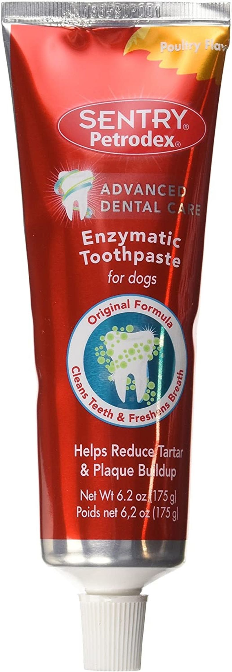 Enzymatic toothpaste for dogs by Sentry Petrodex