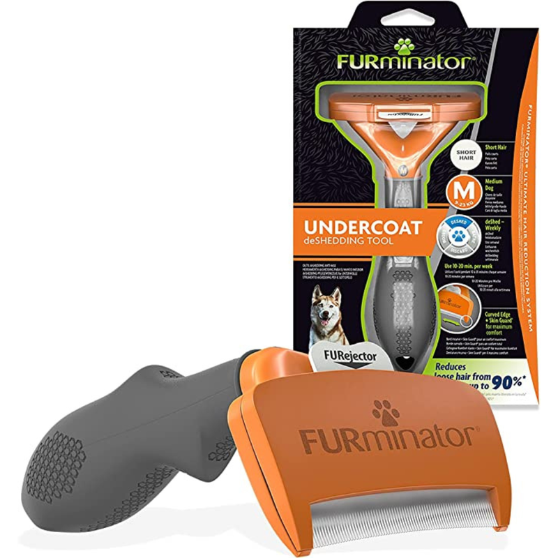 FURminator Deshedding Tool For Medium Short Hair Dogs 9-23 Kg