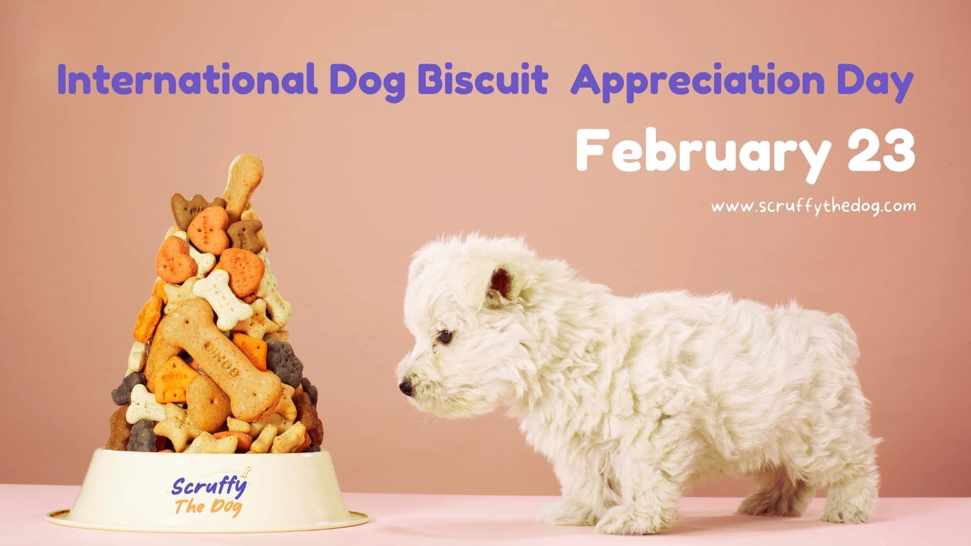 February 23: Dog Biscuit Appreciation Day