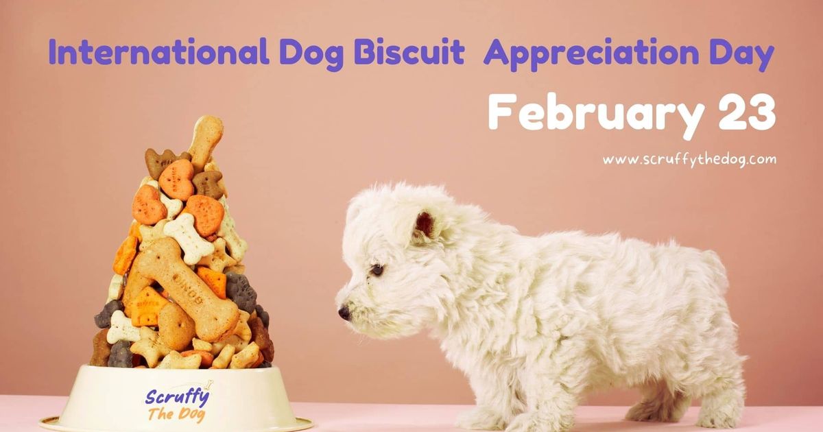 February 23: Dog Biscuit Appreciation Day