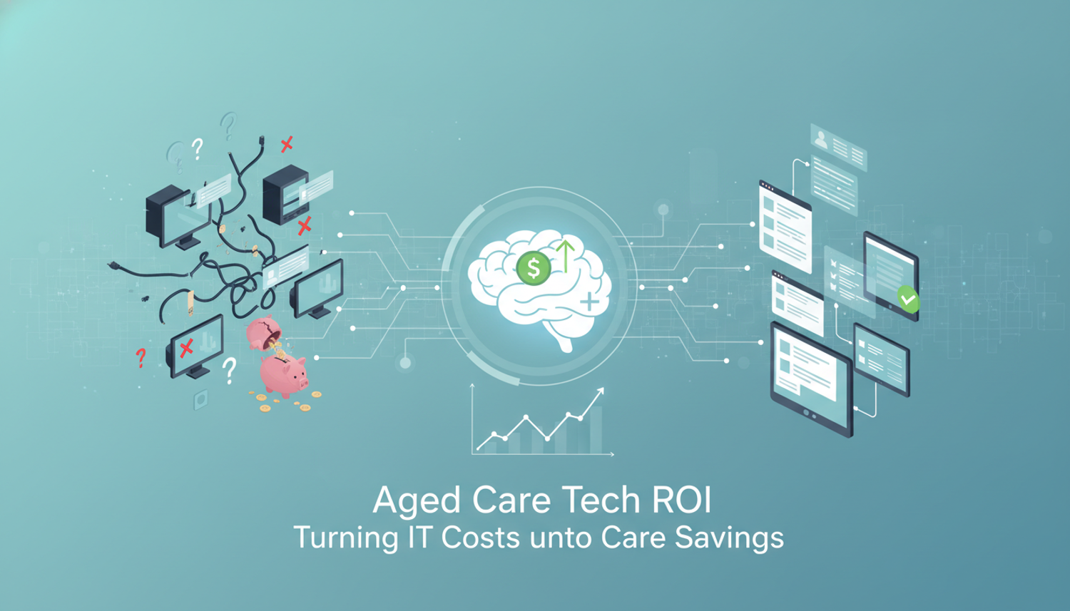 Aged care tech ROI turning IT costs into care savings.