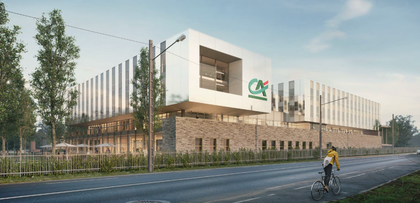 Reconstruction d'un ensemble tertiaire "CAMPUS 45" Crédit Agricole Centre Loire