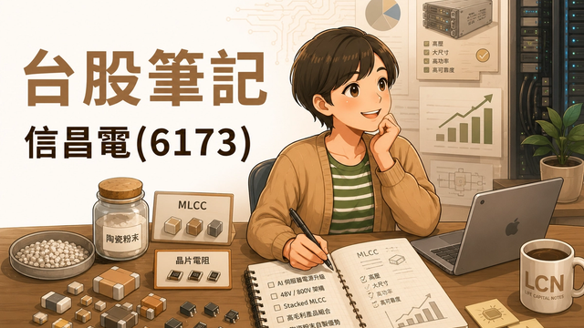 信昌電 （6173）在做什麼？一篇看懂 MLCC、AI 電源升級與高階被動元件商機