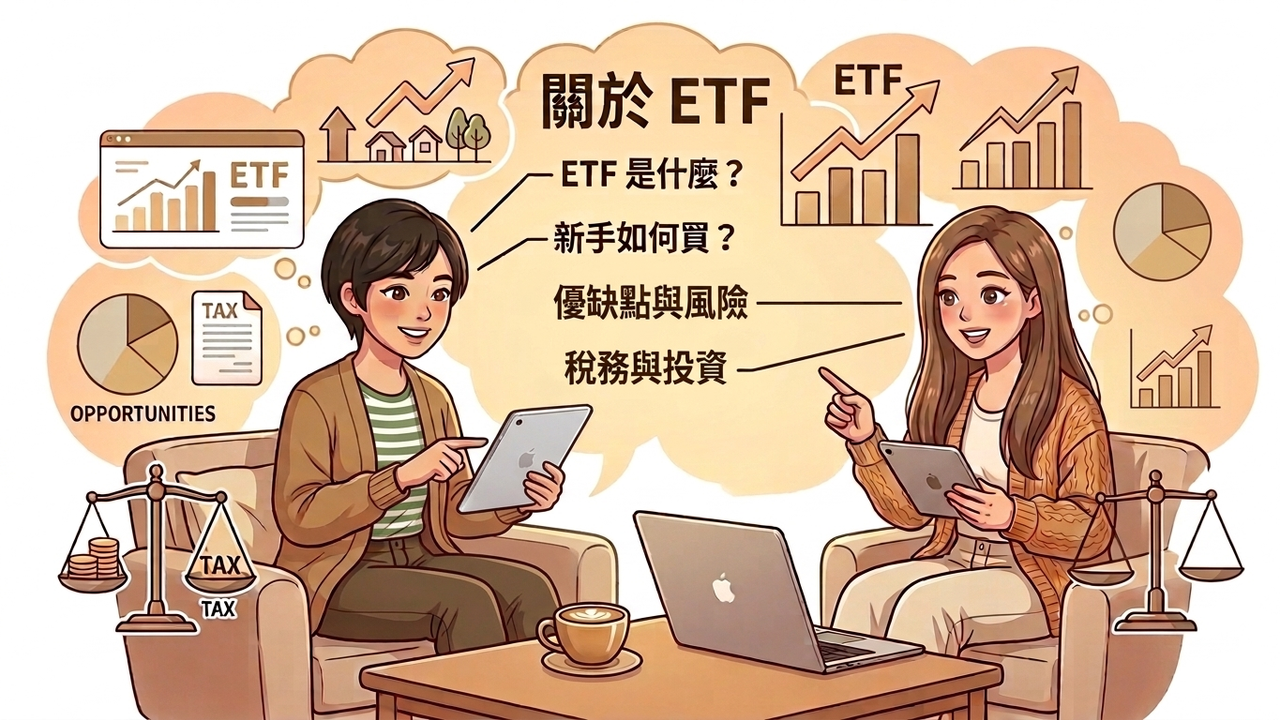 新手投資 ETF 的優缺點與購買流程完整介紹