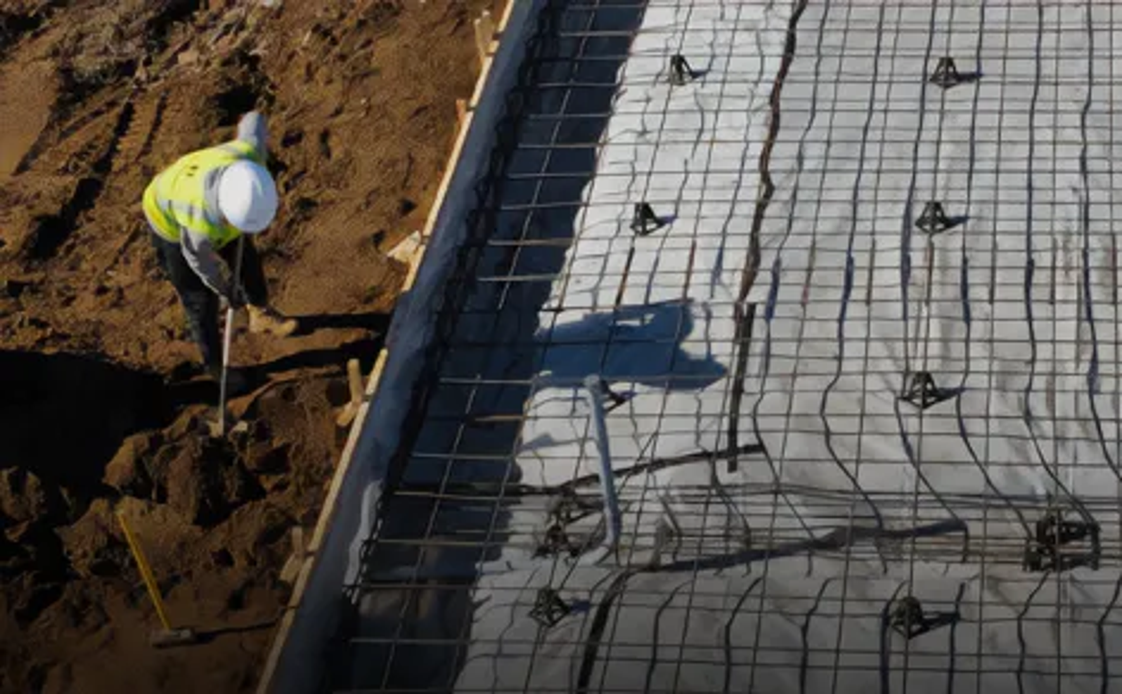 Construction Workers working in a site