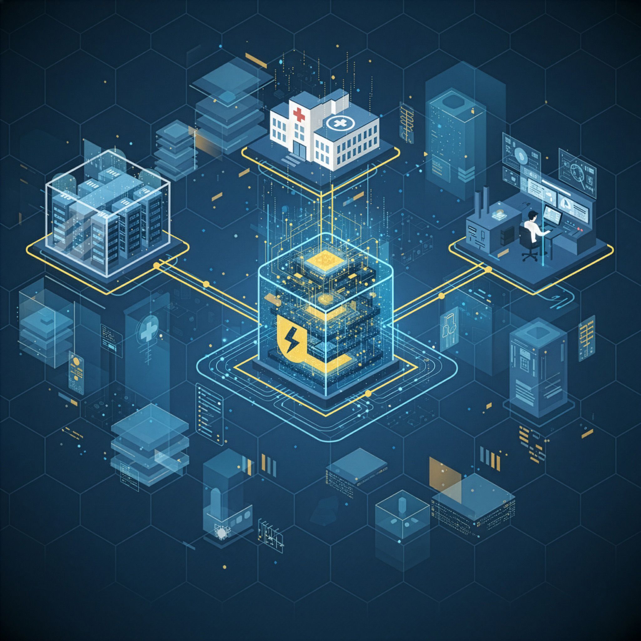 Section with media - image