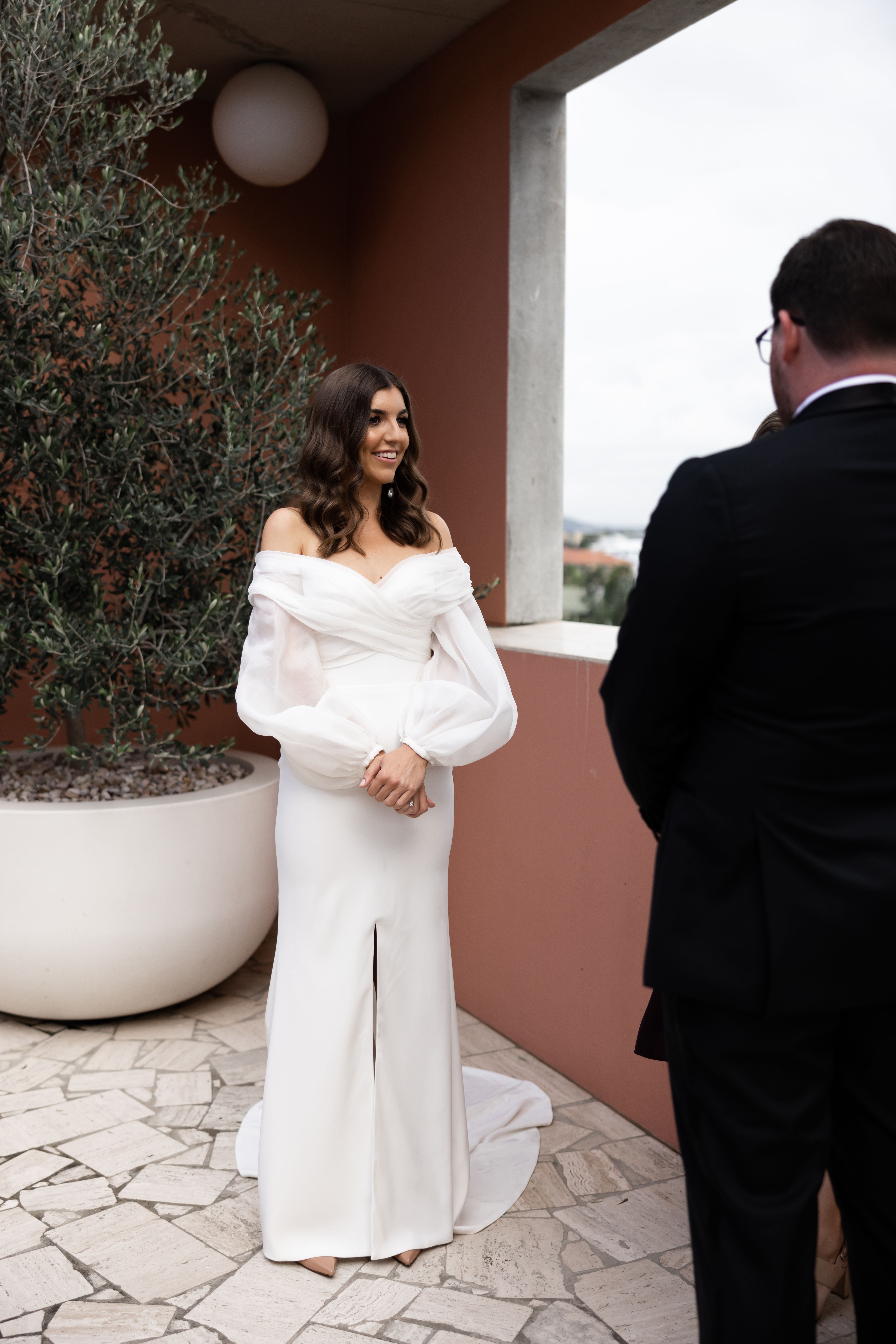 the calile hotel elopement wedding dress gown chosen by kyha hazel