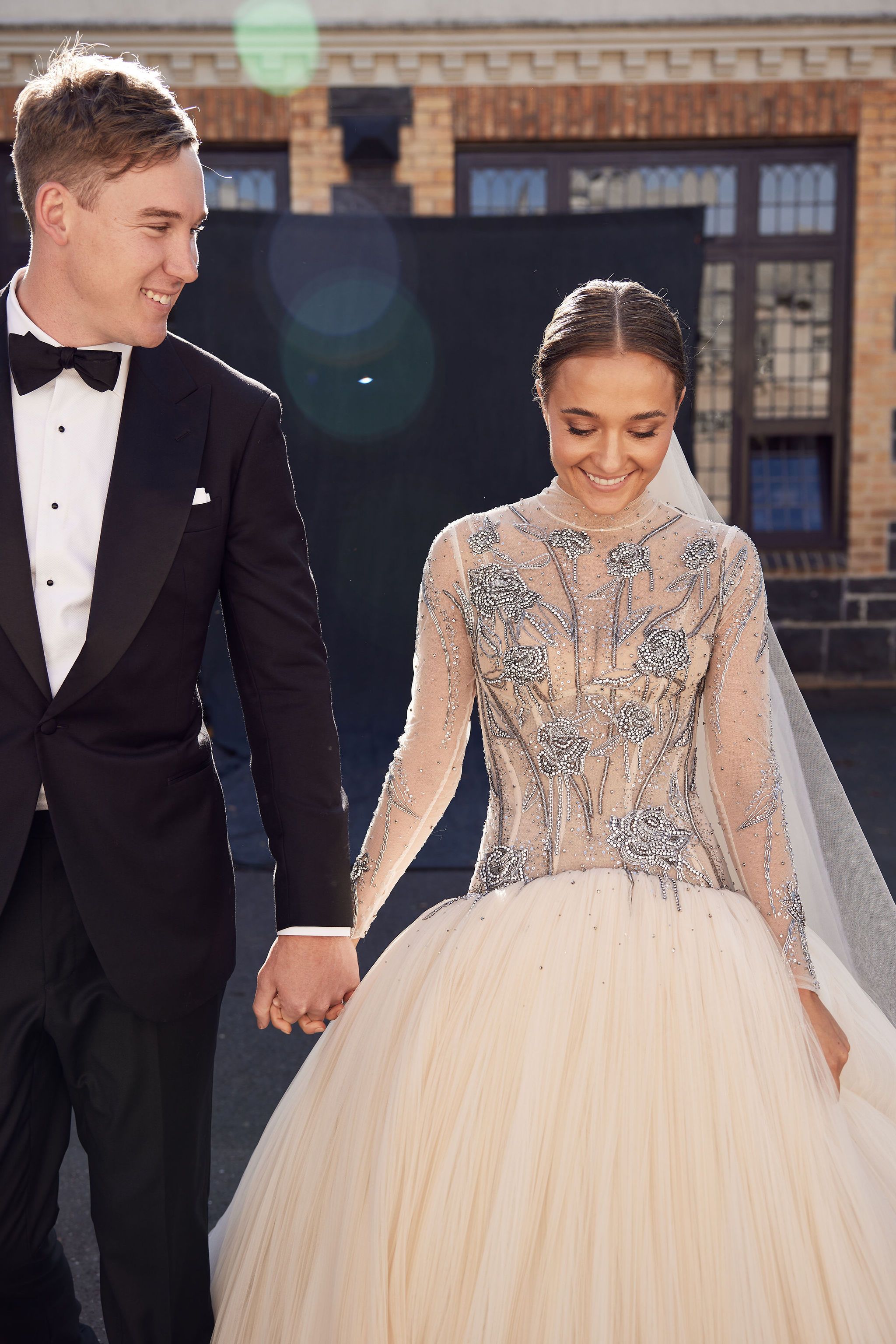 Olivia Burke-Lynch a bespoke KYHA bride 