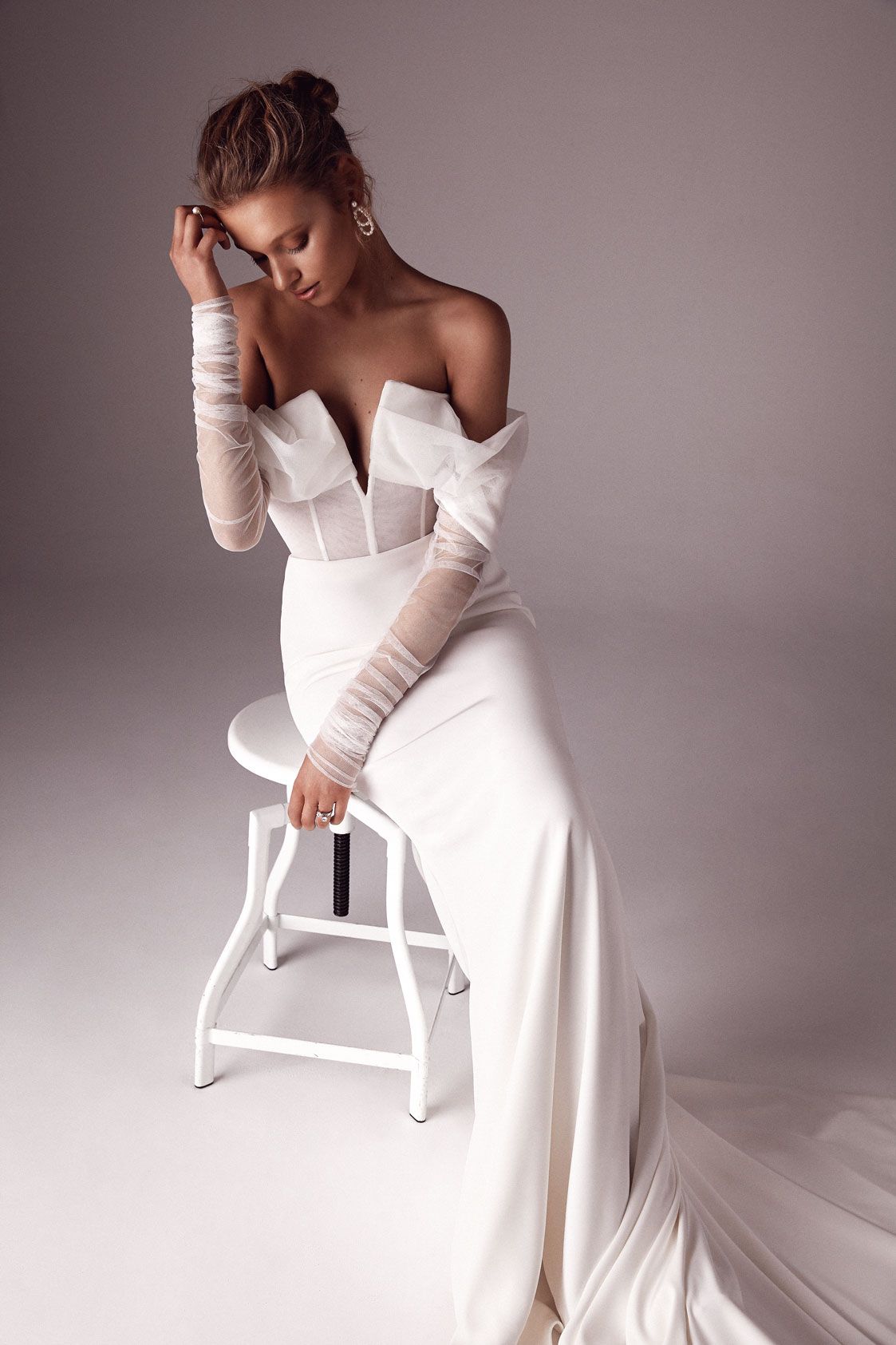 One Day x Sphere Collective: A Collaborative Collection the bridal Hera gown 