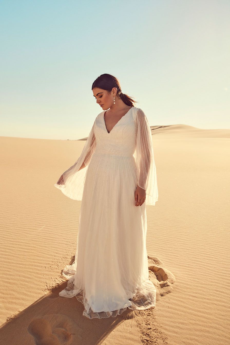 Chosen By One Day: Desert Rose Collection editorial bridal curve evelyn gown