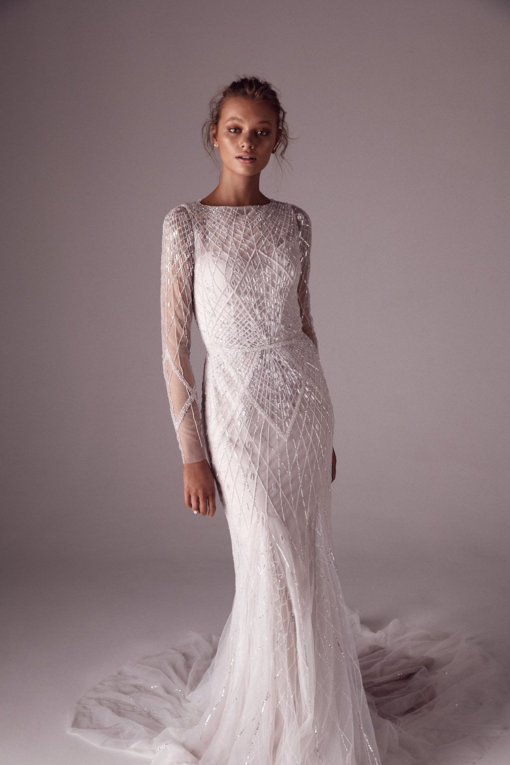 One Day x Sphere Collective: A Collaborative Collection the bridal Elton gown 