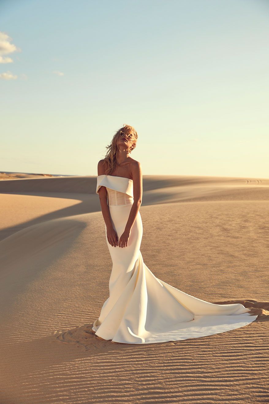 Chosen By One Day: Desert Rose Collection editorial bridal Harris gown