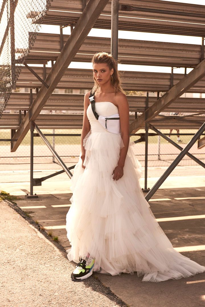 Editorial: End Game belle gown wedding dress gown 