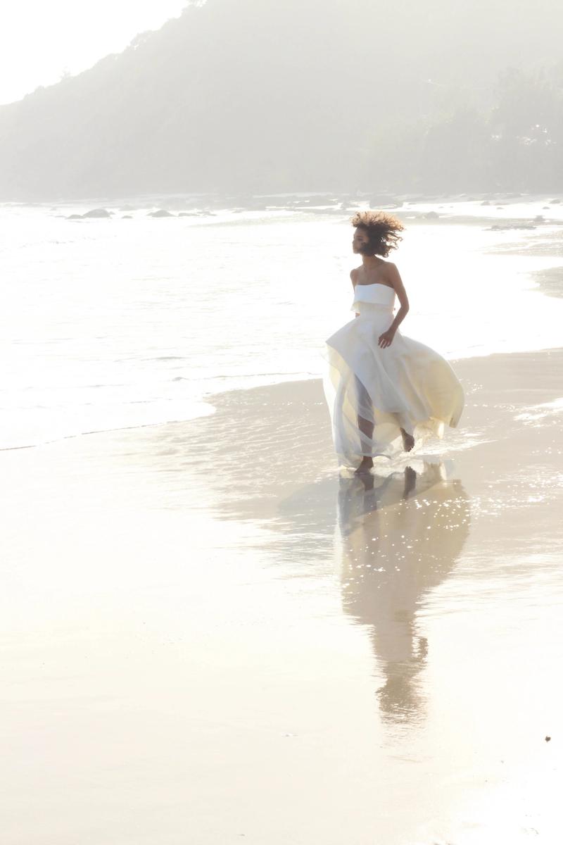 Behind The Scenes: Chosen S/S2018 editorial wedding gown dress one day bridal byron bay