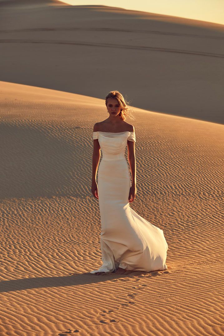 Chosen By One Day: Desert Rose Collection editorial bridal selene gown