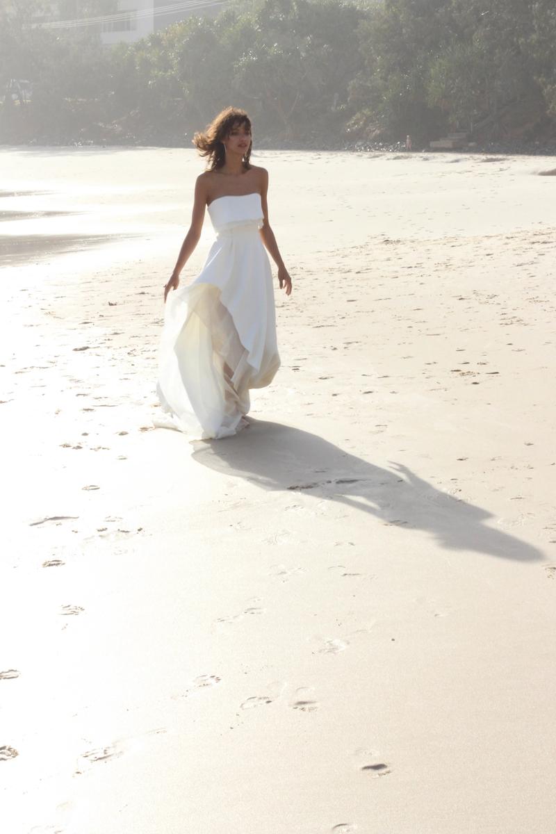 Behind The Scenes: Chosen S/S2018 editorial wedding gown dress one day bridal