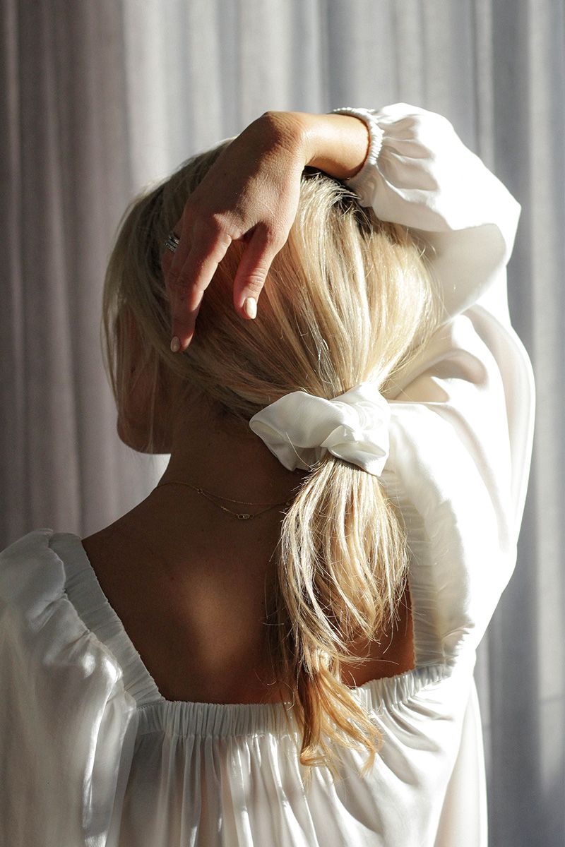 The Sleep Scrunchie: The answer to good hair, day and night