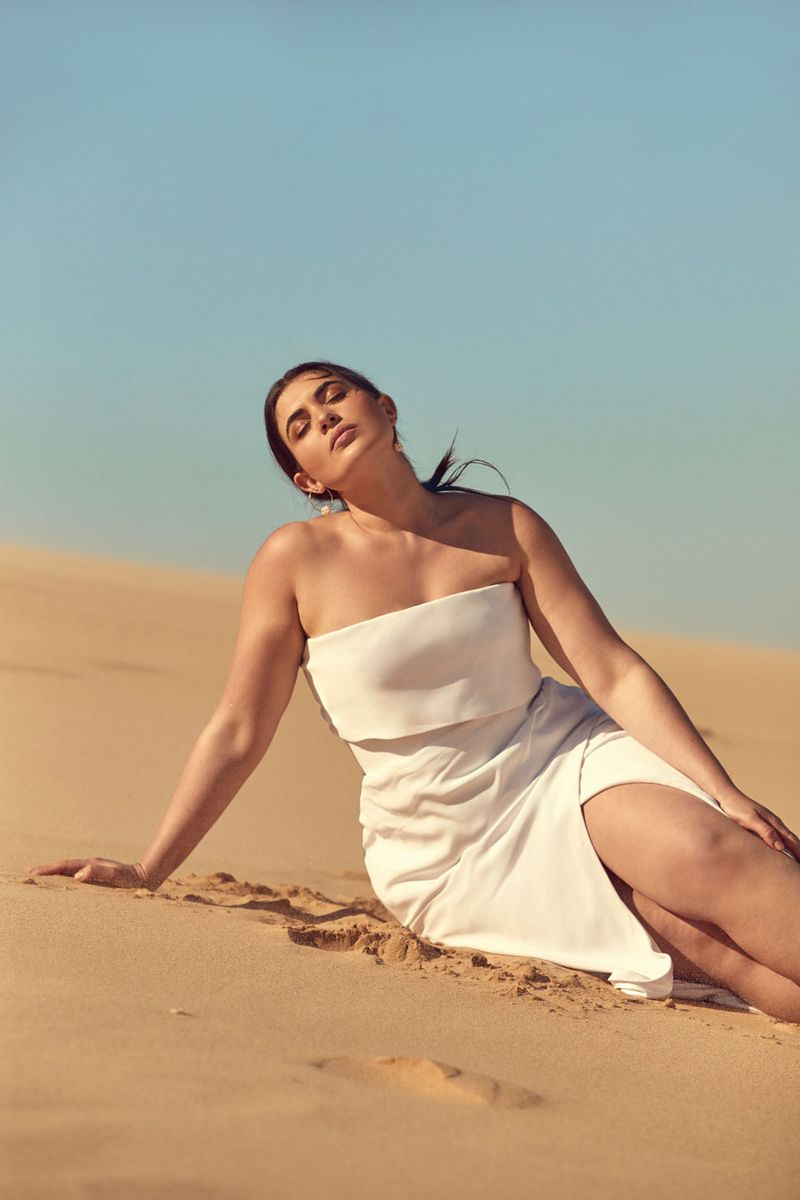 Chosen By One Day: Desert Rose Collection editorial bridal curve holliday gown