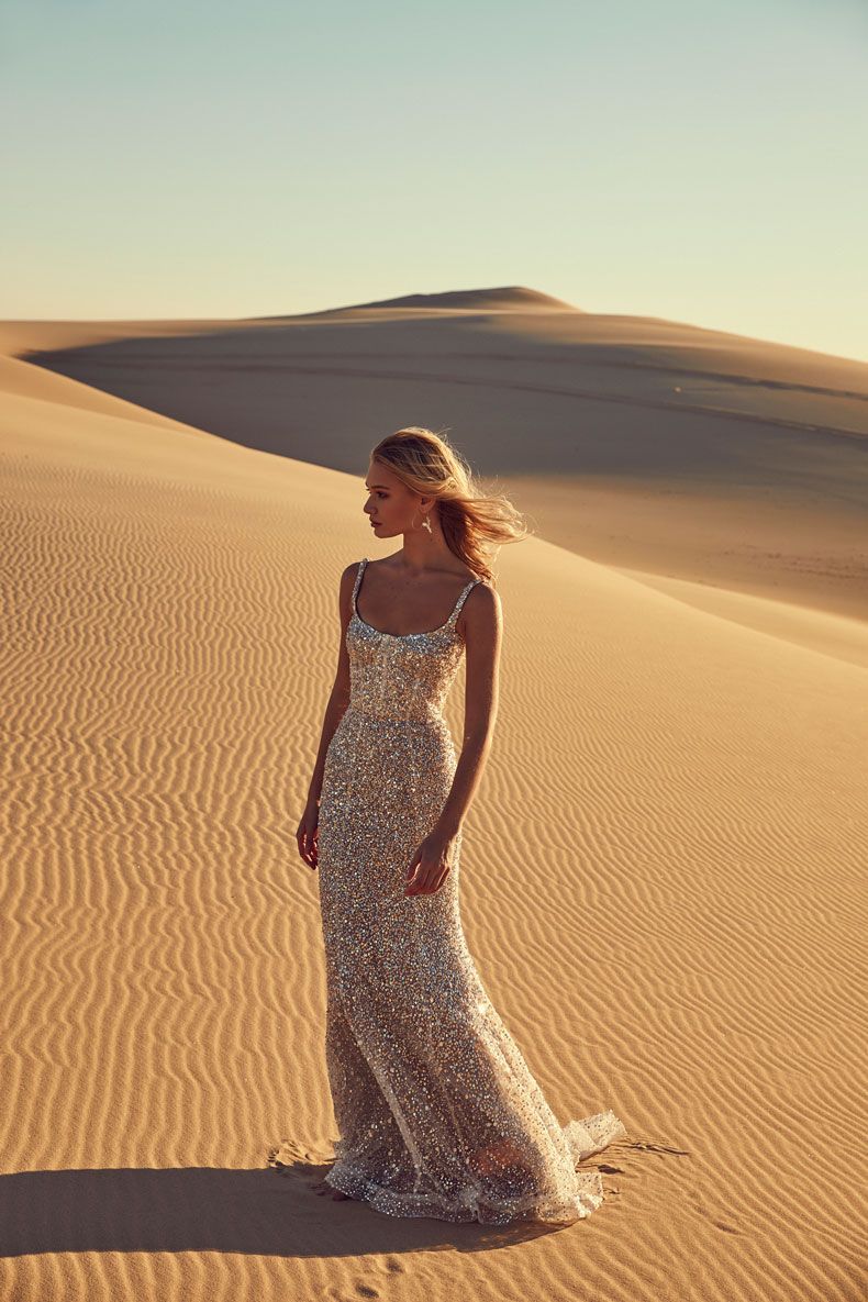 Chosen By One Day: Desert Rose Collection editorial bridal muse gown