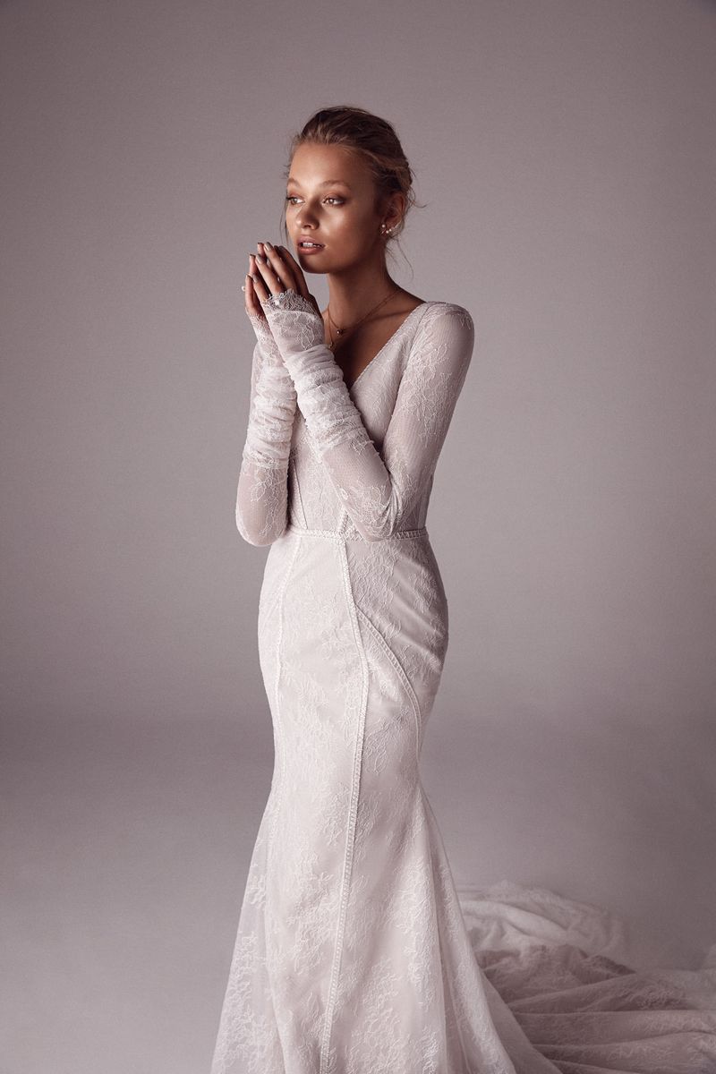 One Day x Sphere Collective: A Collaborative Collection the bridal Callista gown